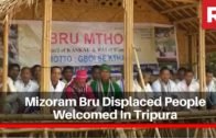 WATCH: Mizoram's Bru Community People Welcomed In Tripura's Agartala