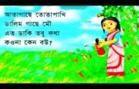 Ata gase tota pakhi[আতা গাছে তোতা পাখি]bengali Rhymes,Kobita,best bengali Rhymes