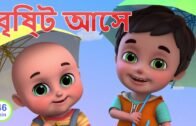 Aye bristi jhepe | Barish aayi | Bristi Pore Tapur Tupur | Bengali Rhymes by Jugnu kids