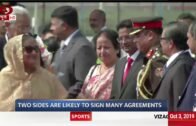 Bangladesh PM Sheikh Hasina on a four-day visit to India