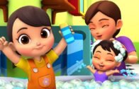 Bath Song In Hindi | Hindi Rhymes For Kids | नहाने चलो नहाने | Nursery Rhymes In Hindi | Balgeet