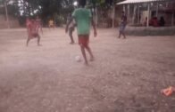Football Match In West Bengal Village, India