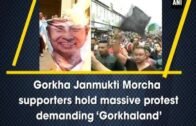 Gorkha Janmukti Morcha supporters hold massive protest demanding ‘Gorkhaland’ – West Bengal News