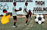 How to Thigh juggling Football | in assam | Assamese Jkfs