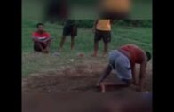 Jellalpore tea garden football playground, Assam police AB,UB, constable long jump parctice,,