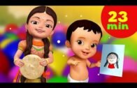 Mummy Ki Roti Gol Gol Rhyme and Much More | Hindi Rhymes for Children | Infobells