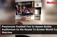 Passionate Football Fan In Assam Builds Auditorium In His House To Screen World Cup Matches