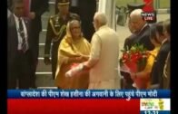 PM Modi receives Bangladesh President Sheikh Hasina at Airport