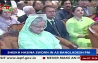 Sheikh Hasina sworn in as Bangladesh PM
