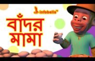 The Monkey Song | Bengali Nursery Rhymes | Infobells