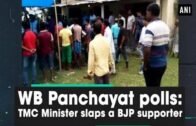 WB Panchayat polls: TMC Minister slaps a BJP supporter – West Bengal News