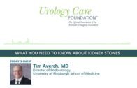 What You Need to Know about Kidney Stones – Urology Care Podcast