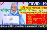 12 July 2020 Covid-19 Last Update News of Bangladesh Live | Corona Virus Today Update Live IEDCR