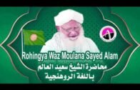 محاضرة إسلامية رائعة جدا باللغة الروهنجية الشيخ سعيد العالم أركاني البرماوية  Arakan Rohingya Waz