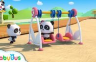 Baby Panda is Swinging | Learn Numbers | Nursery Rhymes | Kids Songs | Baby Cartoon | BabyBus