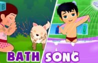 Bath Song | FlickBox Nursery Rhymes for Babies | Children Rhymes English