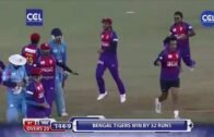 Bengal Tigers Celebrating Their Victory Against Mumbai Heroes