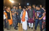 BJP Leader Bharati Ghosh inaugurates cricket tournament in Midnapore, West Bengal