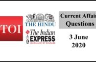 CAQ- 3June: PIB, TheHindu, IndianExpress, TOI, HindustanTimes