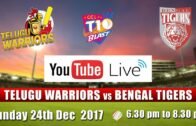 CCL T10 Blast Match I Telugu Warriors VS Bengal Tigers I Dec 24th
