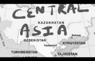 central asia  map countries capitals study for civil services physical political mapping continent
