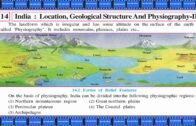 Ch 14.1 India : Location, Geological Structure and … – II (SST, Grade 9, GSEB) Easy exp. in Hindi