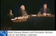 Christopher Hitchens and Rabbi Shmuley Boteach Debate on God