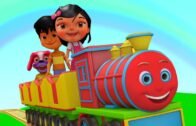 Chuk Chuk Rail Chali | Hindi Nursery Rhymes | Hindi Baby Song | Kids Channel India | Poems in Hindi