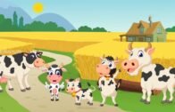 Finger Family Cow | Animal Finger Family Songs & Nursery Rhymes For Children