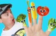 Finger Family Song – Vegetables With Matt | Nursery Rhymes, Children's Song | Learn English Kids