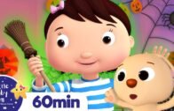 Halloween Is Dress Up Time +More Halloween Nursery Rhymes for kids | ABC and 123 | Little Baby Bum