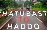 Heavy Rainfall Ride ll Garacharama To Haddo Seaside road ll Beautiful Andaman Islands