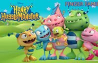 Henry Hugglemonster Cartoon Finger Family Nursery Rhymes Song For Children