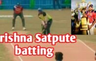 Krishna Satpute batting ! A stylish innings in West Bengal