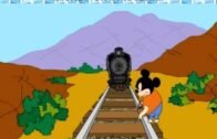 Mickey on a railway-rhymes-rhymes for children-nursery rhymes-english rhymes-rhymes for kids