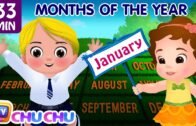 Months of the Year Song – January, February, March and More Nursery Rhymes for Kids by ChuChu TV
