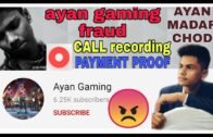 Mother ch*d scammer Ayan gaming, sob koi ja k report maro iss k channel pe . SAMSUNG A3,A5,A6,A7,J2,