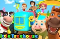 Old Macdonald Had a Farm | Kindergarten Nursery Rhymes & Kids Cartoon Songs by Little Treehouse