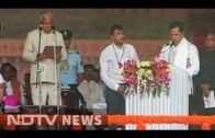 Sarbananda Sonowal takes oath as Assam's Chief Minister