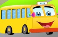 The Wheels On The Bus | English Nursery Rhymes For Kids & Children's | Baby Songs
