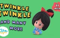 🌟 TWINKLE TWINKLE Little Star & MORE Songs for Kids | Cleo and Cuquin | Nursery Rhymes in English 🇬🇧