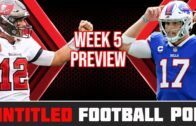 Untitled Football Podcast EP.11 | 2020 NFL Week 5 Preview, Picks and Predictions