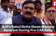 West Bengal: BJP's Rahul Sinha Slams Mamata Banerjee During Pro-CAA Rally In Bardhaman