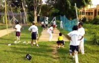 West Bengal kulti cricket academy boy practice in nets