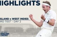 Day 2 Highlights | Broad Stars to Put England on Top | England v West Indies 3rd Test 2020