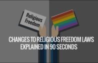 The Religious Freedom Debate Explained in 90 Seconds