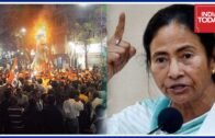 TMC Stages Violent Protest Against BJP In West Bengal