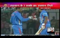 Virender Sehwag Hits Double Century (219) against West Indies – India TV