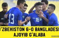 O'zbekiston U23 6-0 Bangladesh U23. Ajoyib G'alaba. Osiyo Kubogi Saralash. 30.10.2021