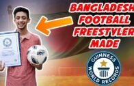 The Bangladeshi Guinness World Record Football Freestyler.